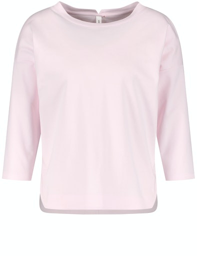 Bluzka bawełniana w kolorze różowym Gerry Weber 670052-44129-30885